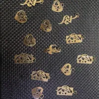 پلاک های طلا مینیمال برای روز مادر و یلدا|جواهرات|قزوین, |دیوار