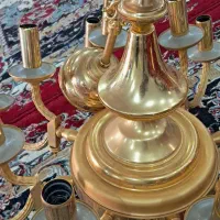 لوستربرنزاصل اصل آبکاری طلا|لوستر و چراغ آویز|اهواز, اسلام آباد غربی|دیوار