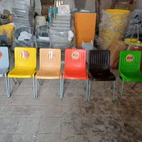 صندلی پایه فلزی ومیز تاشو فست فود،مدارس