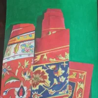 نقاشی مداد رنگی
