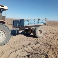 تریلی تراکتور جفت چرخ