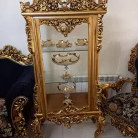 دو عدد بوفه تمام چوب راش|بوفه، ویترین، کنسول|تهران, شهران شمالی|دیوار