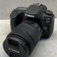 دوربین کنون 90D به همراه لنز 18-135 ۳۰۰ دونه شات