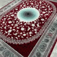 قالی.  اقتباس گرفته.  از طبیعت.