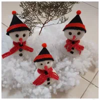 آدم برفی سفره یلدا|صنایع دستی و سایر لوازم تزئینی|اصفهان, سرچشمه|دیوار