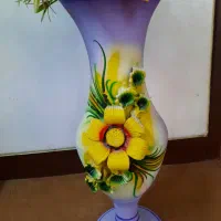 گلدان سفالی و گلدان ناپلئونی طلا کوب|صنایع دستی و سایر لوازم تزئینی|شیراز, شهرک پرواز|دیوار