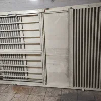 درب حیاطی باغی دولنگه سنگین ۳۲۰×۲۴۰