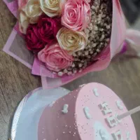 گل ربانی.|گل مصنوعی|رشت, پارک شهر|دیوار