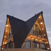 کلبه سوئیسی تک خواب با جکوزی۲نفره تراس دارلب ساحل|اجارهٔ کوتاه‌مدت ویلا و باغ|بندر انزلی, اطبا|دیوار