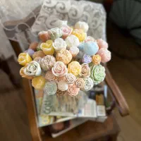 شمع عید عیدی گیفت کادو گل دکوری