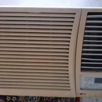 کولر پنجره ای الجی کاملا سالم و تمیز.سرمادهی عالی|کولر گازی و فن‌کوئل|رشت, نیروی دریایی|دیوار