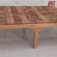 کرسی تخت چوبی