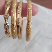 چهار عدد النگو سایز سه بسیار تمیز