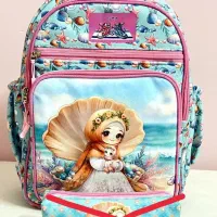 کوله پشتی مدرسه جنس مخمل
