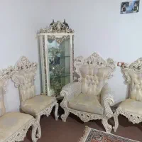 مبل سلطنتی 9نفره|مبلمان خانگی و میز عسلی|شاهین دژ, |دیوار