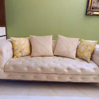 مبل راحتی سه نفره|مبلمان خانگی و میز عسلی|زنجان, |دیوار