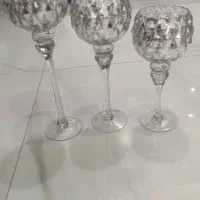 شمعدانی ۳ عددی نو مناسب هدیه