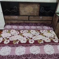 تختخواب دونفره و میز آرایش|تخت و سرویس خواب|شوشتر, |دیوار