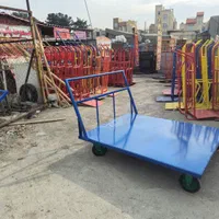 ترولی تمام فلزی گاری چهار چرخ بارکش دستی(دست اول)|ابزارآلات|تهران, میدان ولیعصر|دیوار