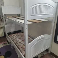 تخت دوطبقه نوجوان فلزی ام دی اف|تخت و سرویس خواب|تهران, شهرک آزادی|دیوار