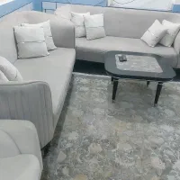 مبل و میز ناهارخوری در حد نو