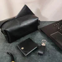 کیف دستی چرم طبیعی (شوزبگ مردونه)