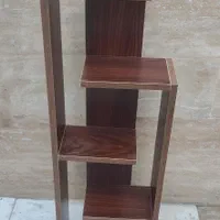 *کتابخانه استند چوبی*|کتابخانه، شلف، قفسه‌های دیواری|کرج, جهان‌شهر|دیوار