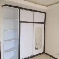 کتابخانه کمد. دیواری تخت تاشو کد 1041|کتابخانه، شلف، قفسه‌های دیواری|مشهد, موسوی قوچانی|دیوار