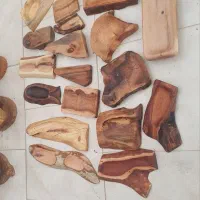 ظروف چوبی رستیک|ظروف سرو و پذیرایی|مشهد, شهرک صنعتی توس|دیوار