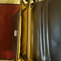 کیف چرمی اداری قهوه ای با قفل رمزی|کیف، کفش، کمربند|اصفهان, شیخ اشراق|دیوار