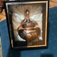 شکلات خوری مس قلم زنی