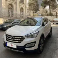 اجاره خودرو سانتافه سفید ۲۰۱۶ رنت کرایه