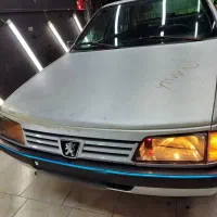 پژو ۴۰۵ شاسی پلمپ دوگانه کارخانه CNG.