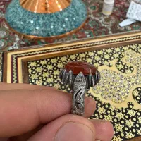 انگشتر عقیق کهنه|جواهرات|قزوین, |دیوار