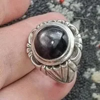 انگشتر یاقوت معدنی استار