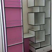 سرویس کمد و تخت بچه‌|تخت و سرویس خواب|قم, پردیسان|دیوار