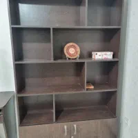 کتابخانه تمام ام دی اف سفارشی ساز +میز