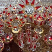 ظروف پذیرایی کریستال ژاپن