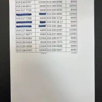 سیمکارت ۰۹۱۹ / نیمه رند|سیم‌کارت|تهران, ولنجک|دیوار