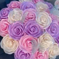 گل رنگی|گل مصنوعی|نقده, |دیوار