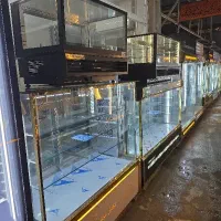 یخچال آکواریومی فریزر قنادی مکعبی