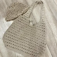 کیف و کلاه بافت خاص  زمستانه و تابستانه و بچگانه