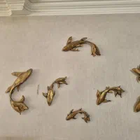 ۶عددمجسمه ماهی درحدنو|مجسمه، تندیس، ماکت|ازنا, |دیوار