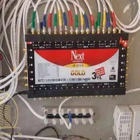 نصب و راه اندازی انواع انتن (برقکاری تخصصی)|خدمات پیشه و مهارت|پرند, فاز ۴|دیوار