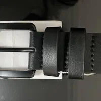کمربند مردانه چرمی مشکی اورجینال برشکا BERSHKA|کیف، کفش، کمربند|تهران, جنت‌آباد مرکزی|دیوار