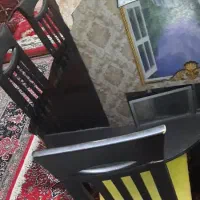 میز و صندلی غذا خوری ۶ نفره|میز و صندلی غذاخوری|قم, چهار مردان|دیوار