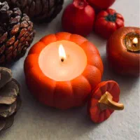 سنگ مصنوعی و شمع