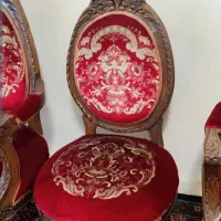 مبل کلاسیک (سلطنطی )مخمل چوب روسی|مبلمان خانگی و میز عسلی|میاندوآب, |دیوار