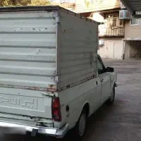 پیکان وانت ۸۶ دوگانه بی رنگ سالم با باربند
