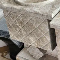 روشویی سنگی پرشین تک پایه توکار|مصالح و تجهیزات ساختمان|رشت, پارک شهر|دیوار